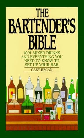 Tapa de The bartender's bible