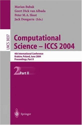 Tapa de Computational Science - ICCS 2004