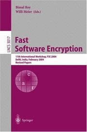 Tapa de Fast software encryption