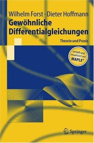 Tapa de Gewöhnliche Differentialgleichungen