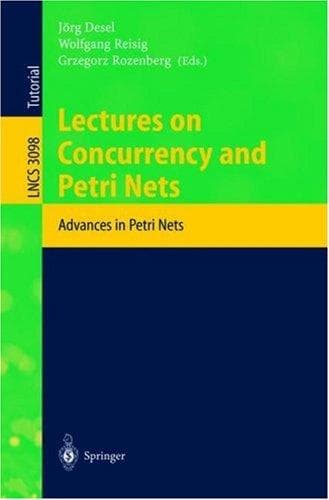 Tapa de Lectures on concurrency and Petri nets