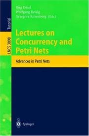 Tapa de Lectures on concurrency and Petri nets