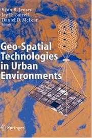 Tapa de Geo-spatial technologies in urban environments