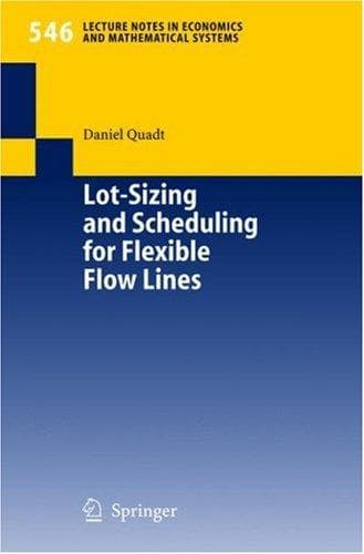 Tapa de Lot-sizing and scheduling for flexible flow lines
