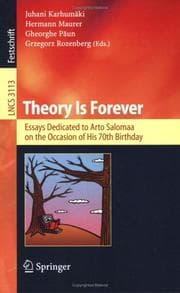 Tapa de Theory is forever