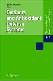 Tapa de Oxidants and Antioxidant Defense Systems
