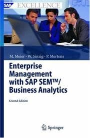 Tapa de Enterprise Management with SAP SEM™/Business Analytics