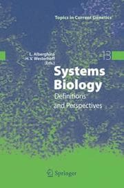 Tapa de Systems biology: definitions and perspectives