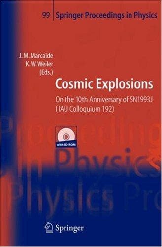 Tapa de Cosmic explosions