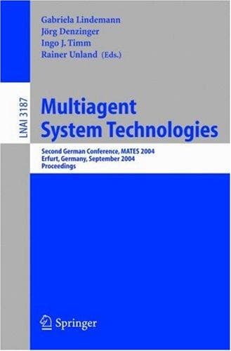 Tapa de Multiagent system technologies