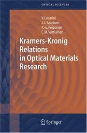 Tapa de Kramers-Kronig relations in optical materials research