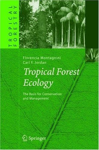 Tapa de Tropical forest ecology