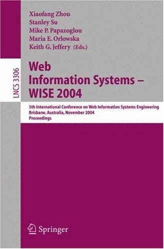 Tapa de Web information systems - WISE 2004