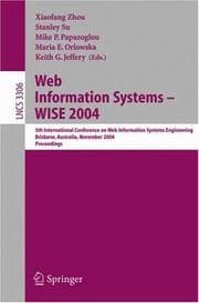 Tapa de Web information systems - WISE 2004
