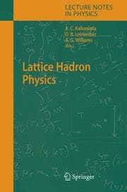 Tapa de Lattice hadron physics