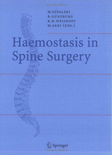 Tapa de Haemostasis in Spine Surgery