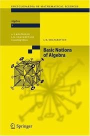Tapa de Basic notions of algebra