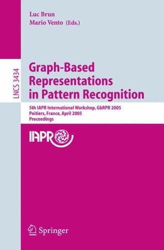 Tapa de Graph-Based Representations in Pattern Recognition