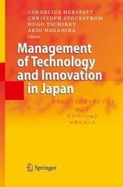 Tapa de Management of technology and innovation in Japan