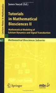 Tapa de Tutorials in mathematical biosciences