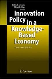 Tapa de Innovation policy in a knowledge-based economy
