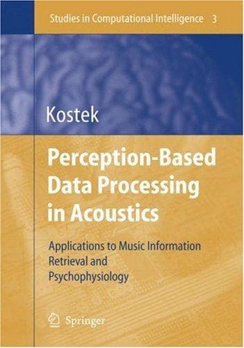 Tapa de Perception-Based Data Processing in Acoustics
