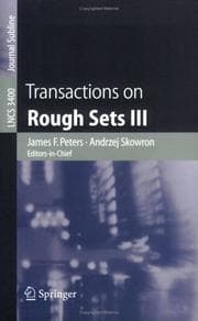 Tapa de Transactions on rough sets III