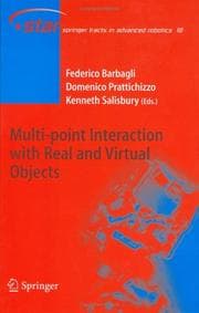 Tapa de Multi-point interaction with real and virtual objects