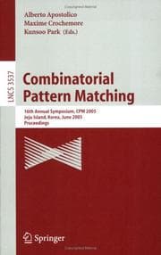 Tapa de Combinatorial pattern matching