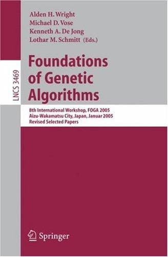 Tapa de Foundations of genetic algorithms