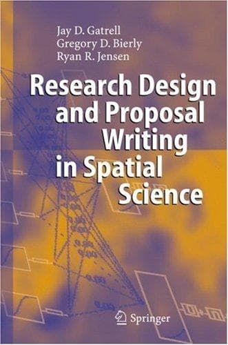 Tapa de Research design and proposal writing in spatial science