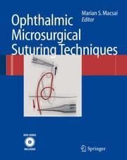 Tapa de Ophthalmic Microsurgical Suturing Techniques