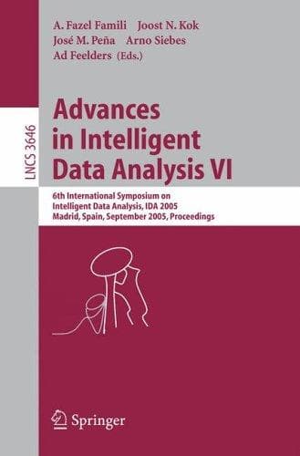Tapa de Advances in intelligent data analysis VI