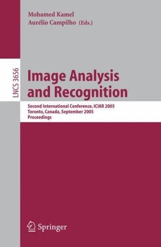 Tapa de Image analysis and recognition
