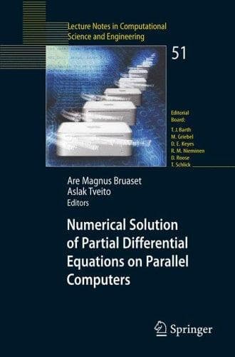 Tapa de Numerical Solution of Partial Differential Equations on Parallel Computers