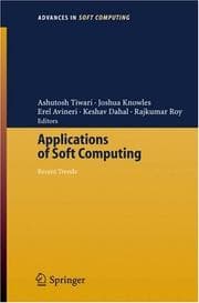 Tapa de Applications of Soft Computing