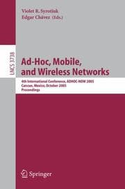 Tapa de Ad-Hoc, Mobile, and Wireless Networks