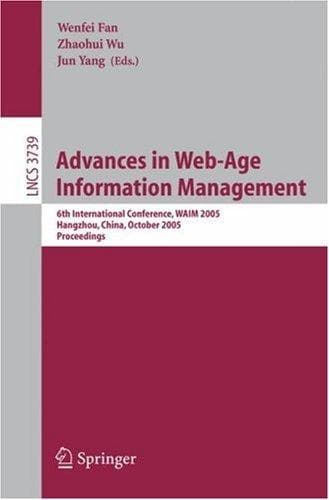 Tapa de Advances in Web-age information management