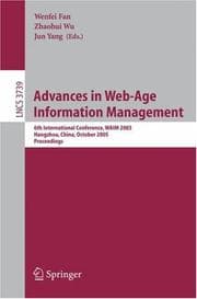 Tapa de Advances in Web-age information management