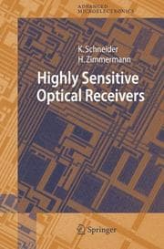 Tapa de Highly sensitive optical receivers