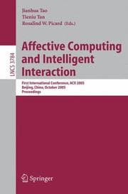 Tapa de Affective computing and intelligent interaction
