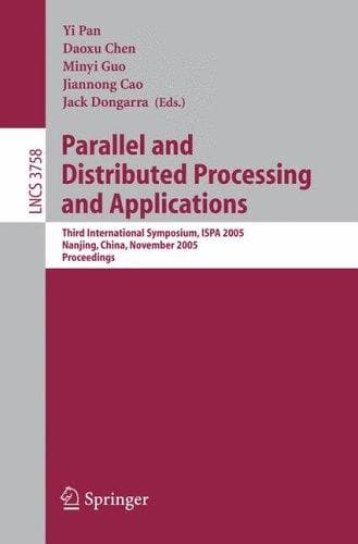 Tapa de Parallel and Distributed Processing and Applications (vol. # 3758)