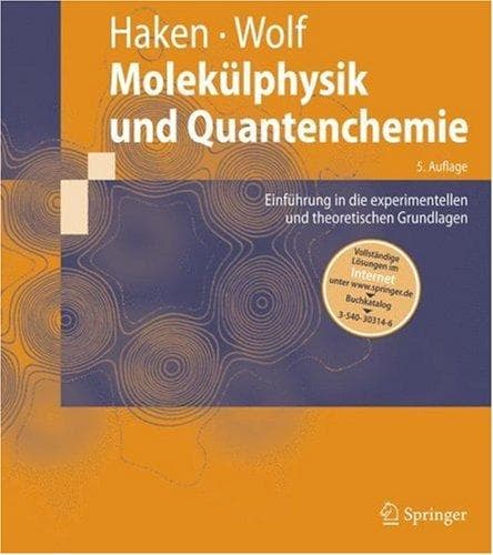 Tapa de Moleku lphysik und Quantenchemie