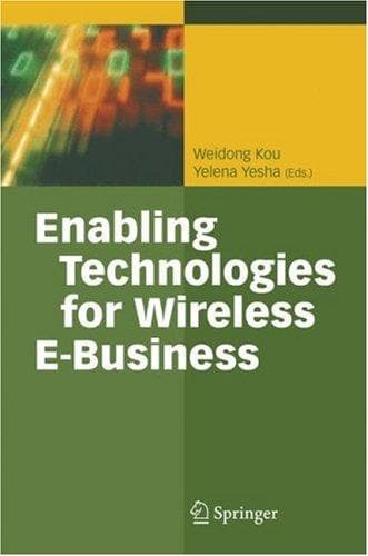 Tapa de Enabling Technologies for Wireless E-Business