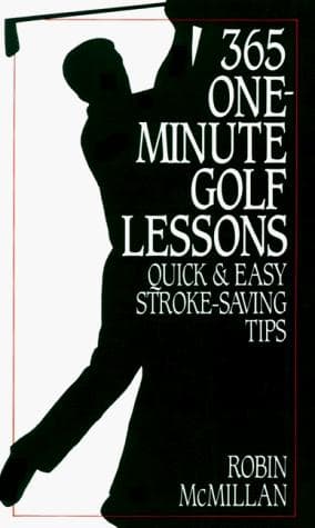 Tapa de 365 one-minute golf lessons