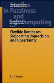 Tapa de Flexible databases supporting imprecision and uncertainty