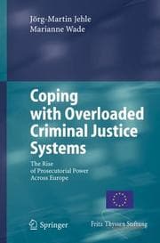 Tapa de Coping with overloaded criminal justice systems