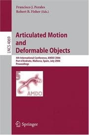 Tapa de Articulated motion and deformable objects