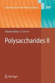 Tapa de Polysaccharides II (Advances in Polymer Science)