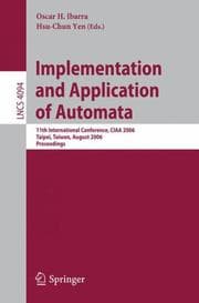 Tapa de Implementation and application of automata
